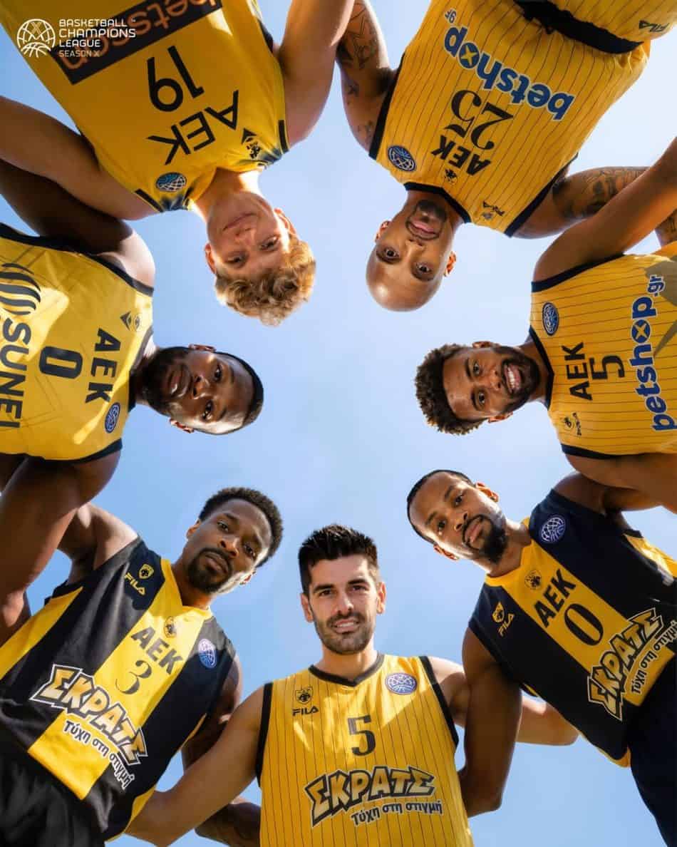 Οι «θρύλοι» της ΑΕΚ από το BCL (ΦΩΤΟ)