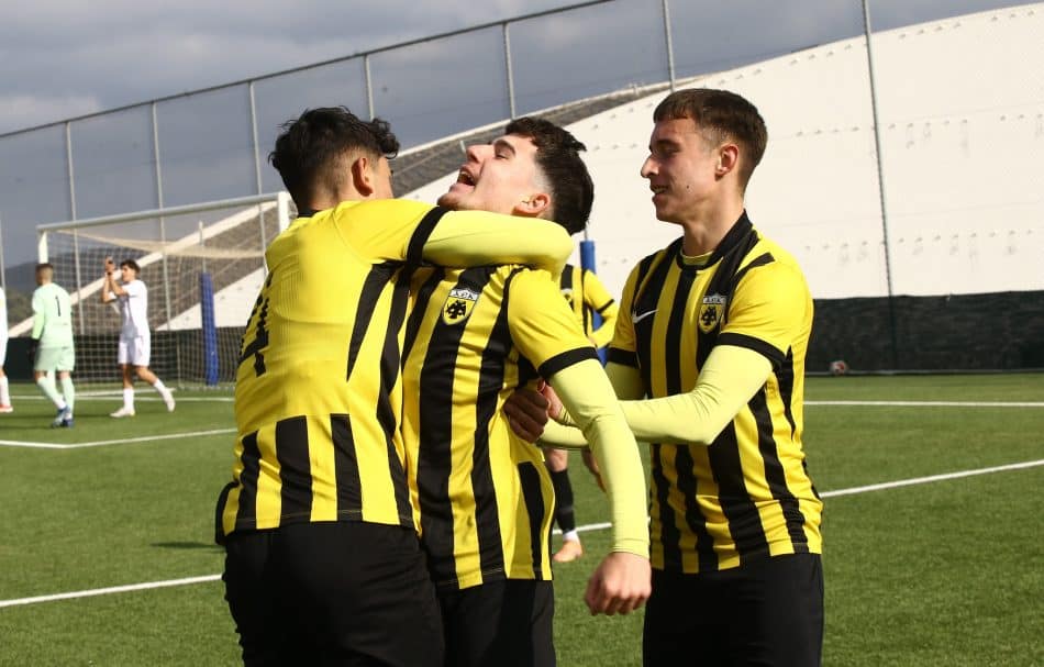 Άνετη νίκη για την ΑΕΚ Κ17 με 3-0 επί του ΟΦΗ
