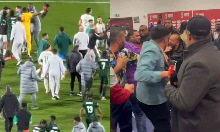 Χαμός μετά το Αλγερία – Νιγηρία: Εντάσεις και στην μεικτή ζώνη μεταξύ δημοσιογράφων! (VIDEO)