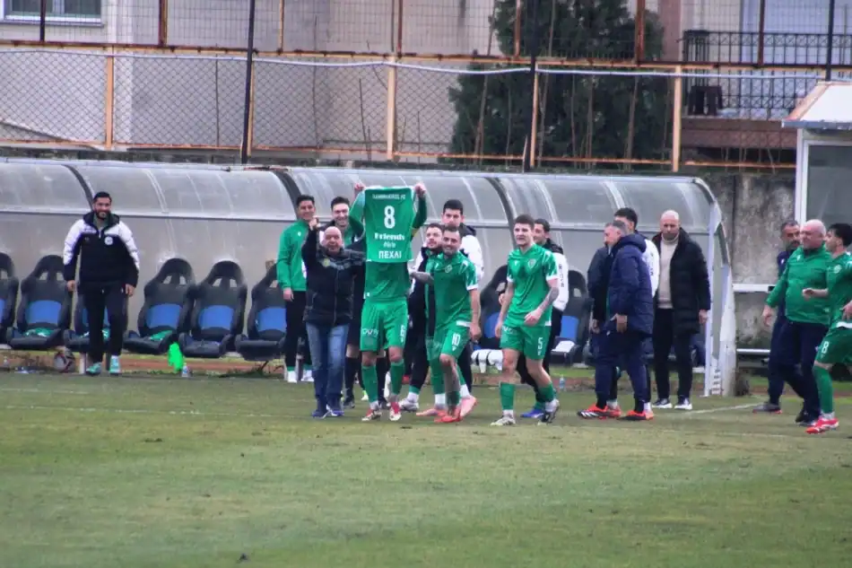 Πανθρακικός: Η αφιέρωση στον «Πέχλι»
