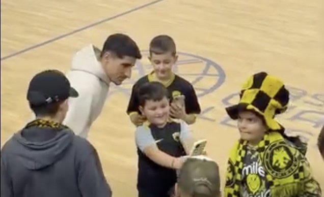 Έφτασε στην SUNEL Arena ο  Πέτρος Μάνταλος (VIDEO)