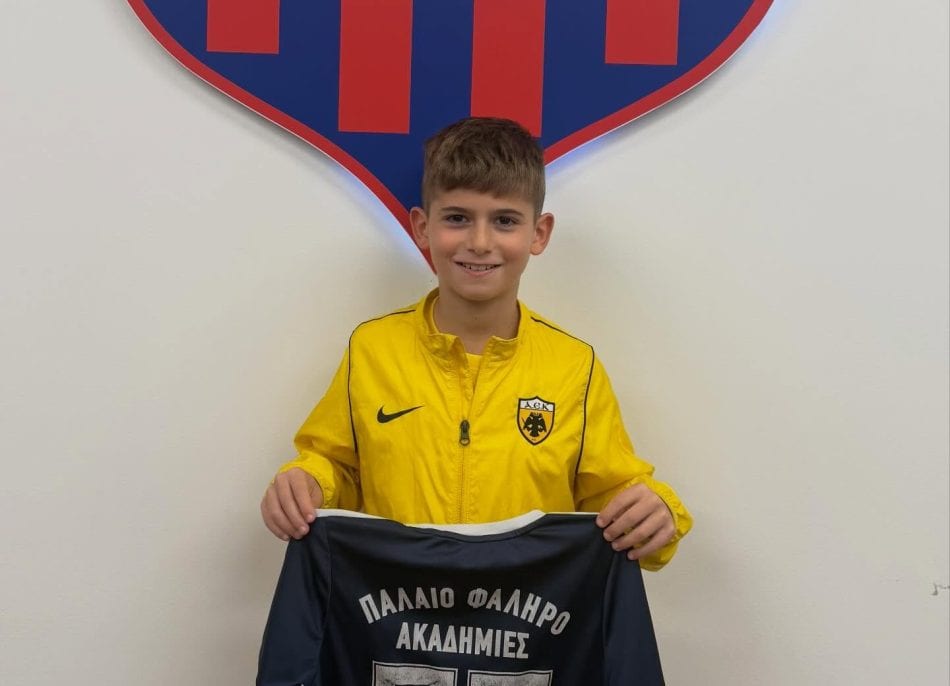 Στις ακαδημίες της ΑΕΚ ο Βασίλης Νικολαΐδης (ΦΩΤΟ)