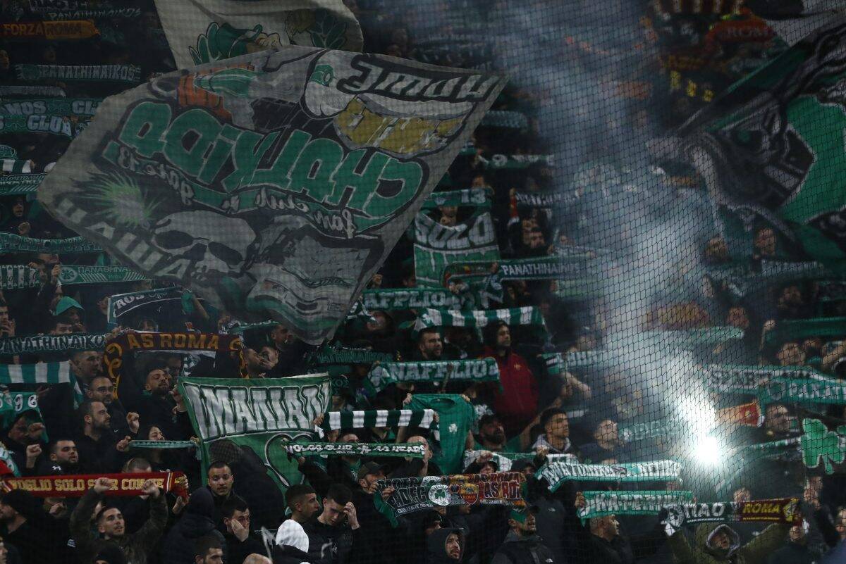 Παναθηναϊκός: Χρηματικό πρόστιμο από την UEFA για το παιχνίδι με την Ρόμα