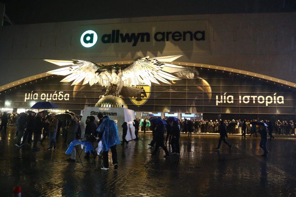 Η πρεμιέρα της Allwyn Arena στο ΑΕΚ – Ολυμπιακός (VIDEO)