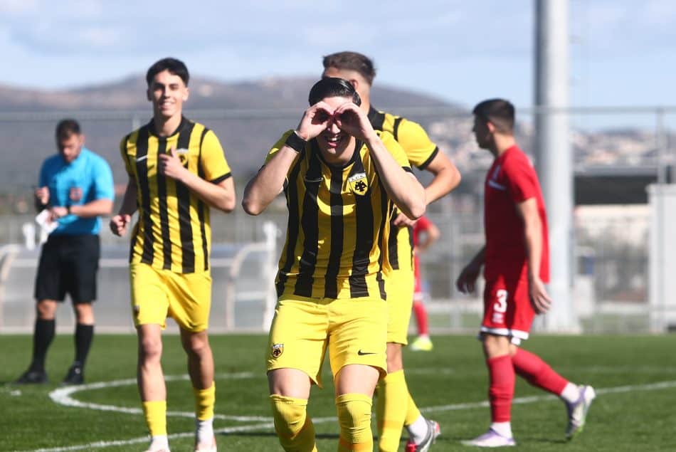 Η ΑΕΚ Κ19 νίκησε 1-0 τον Πανσερραϊκό με γκολ στα 40 δευτερόλεπτα!