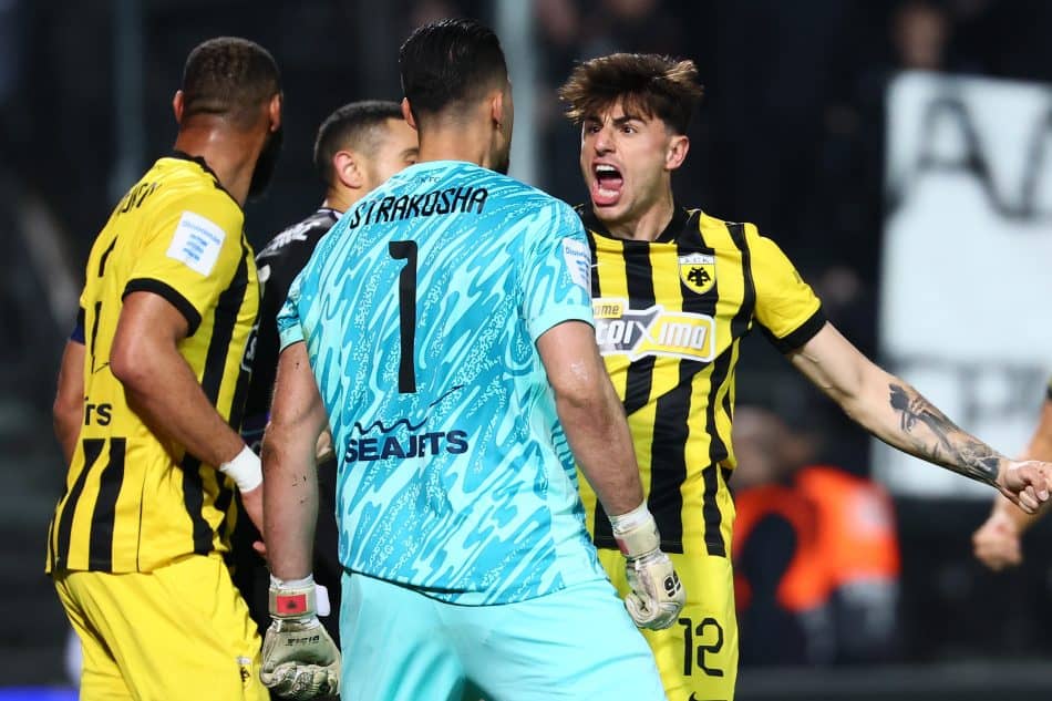 Η ΑΕΚ αποθεώνει τον Στρακόσια για το πέναλτι: «Η τέχνη του» (VIDEO)