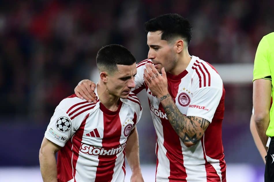 Ολυμπιακός: Χωρίς Ορτέγκα, Κλέιτον και Ποντένσε στις Σέρρες