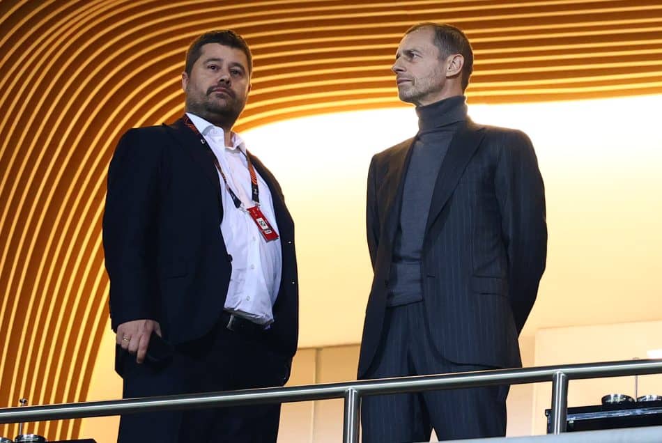 Τσέφεριν: «Χαίρομαι που έχει μειωθεί η γκρίνια για τη διαιτησία»