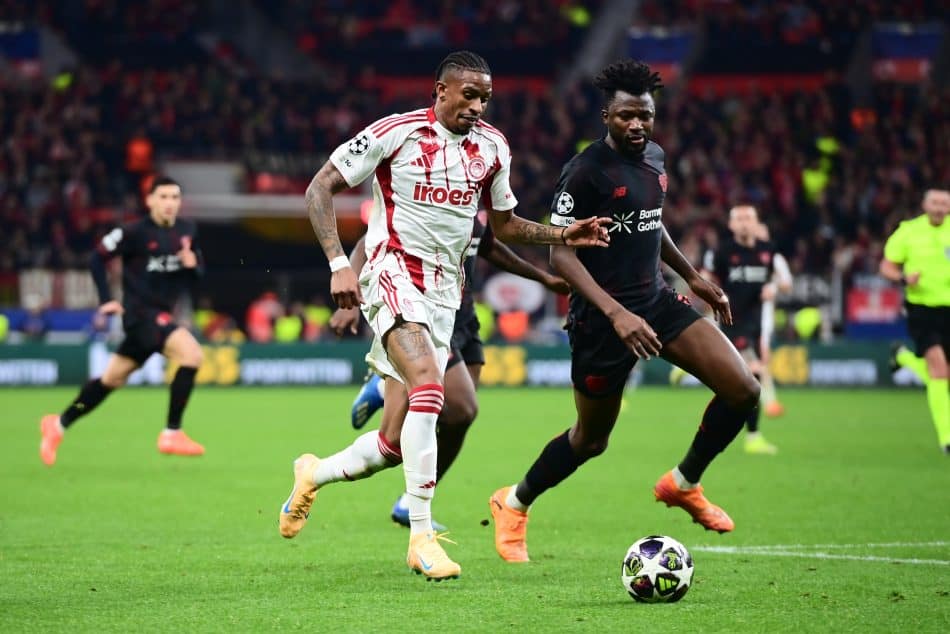 Ισοπαλία στη Γερμανία (0-0) και αποκλεισμός από τη Λεβερκούζεν για τον Ολυμπιακό