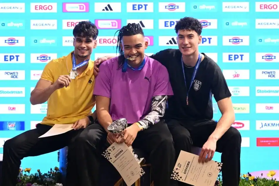 ΑΕΚ: Ασημένιο μετάλλιο ο Σάντας στη Παιανία