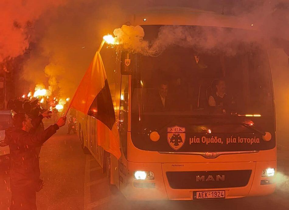 «Κάηκε» η Φιλαδέλφεια στην υποδοχή της ΑΕΚ (VIDEO)