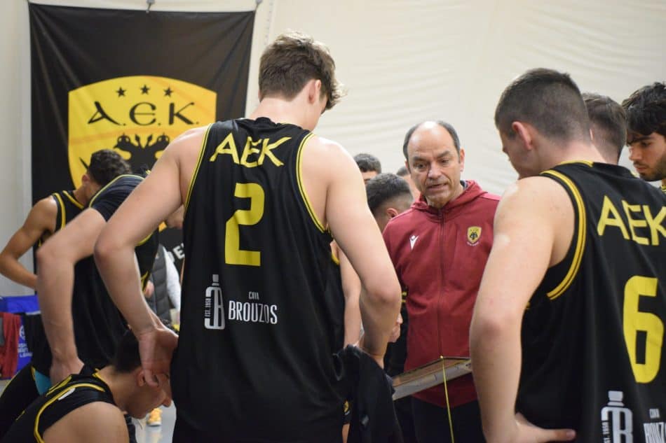 Οι έφηβοι της ΑΕΚ BC Academy επικράτησαν με 83-54 του Άρη Πετρούπολης