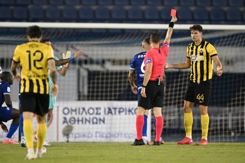 Τα… καμώματα του Βεργέτη στο Κηφισιά-ΑΕΚ (VIDEO)