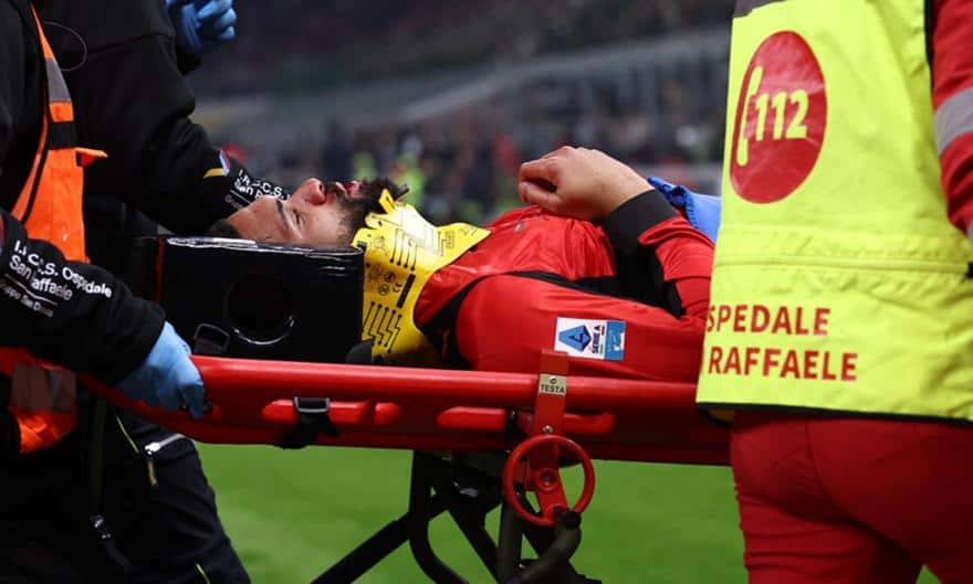 Σοκ στην Μίλαν με τον Λόφτους-Τσικ – Μπαίνει στο χειρουργείο για κάταγμα γνάθου