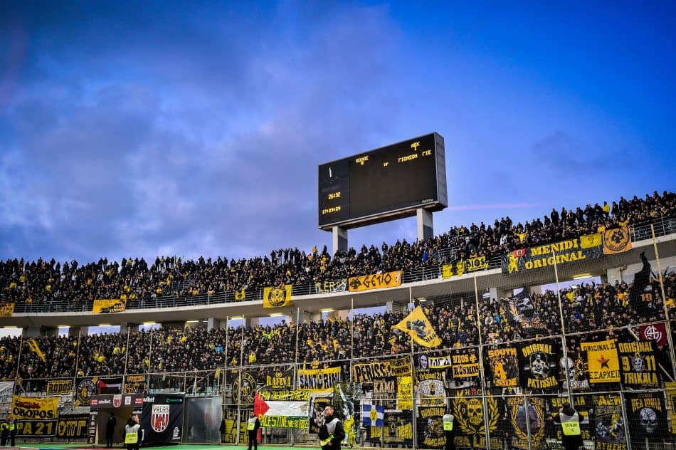 Ιστορικό και μοναδικό το ρεκόρ της ΑΕΚ στο Πανθεσσαλικό!