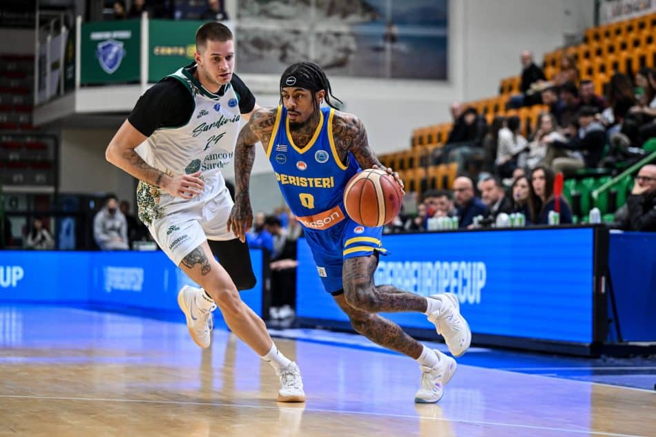 Το Περιστέρι κέρδισε την Σάσαρι (81-76) και «κλείδωσε» την πρόκριση