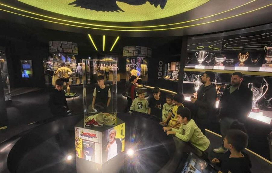 Στα Μουσεία της ΑΕΚ οι συνεργαζόμενες Ακαδημίες της ομάδας (ΦΩΤΟ)