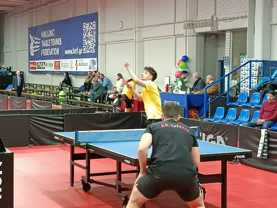 ΑΕΚ: Φινάλε με δύο νίκες πριν τα πλέι οφ για την ανδρική ομάδα πινγκ πονγκ