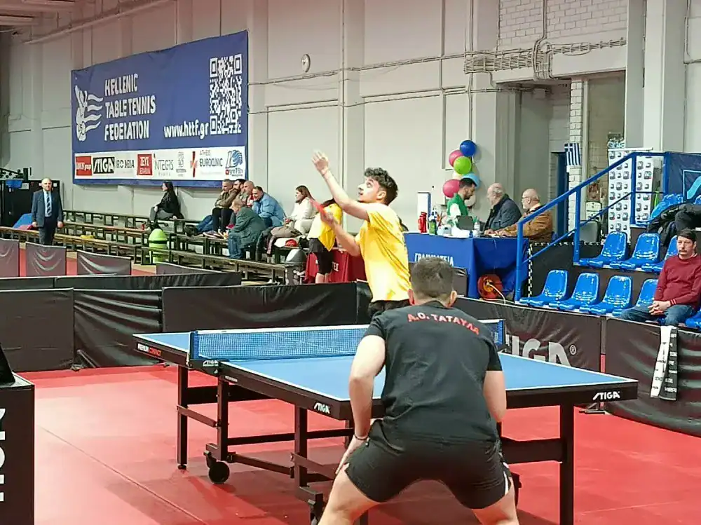 ΑΕΚ: Φινάλε με δύο νίκες πριν τα πλέι οφ για την ανδρική ομάδα πινγκ πονγκ