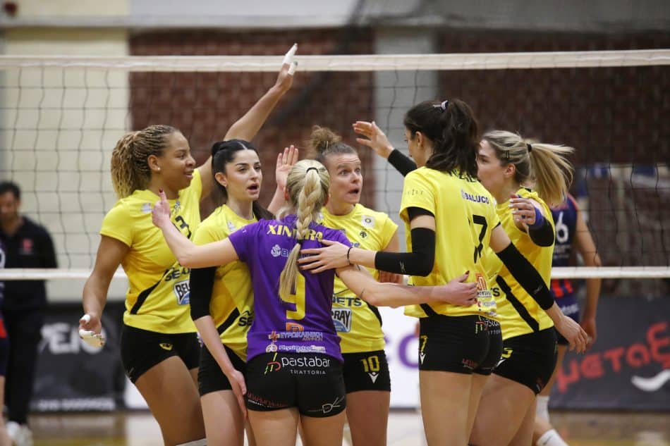 ΑΕΚ: Η διοίκηση στο πλευρό των τμημάτων βόλεϊ που αγωνίζονται στα πλέι οφ