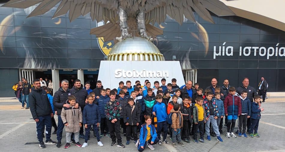 H F.C Tripolis Soccer Academy στην Allwyn Arena (ΦΩΤΟ)