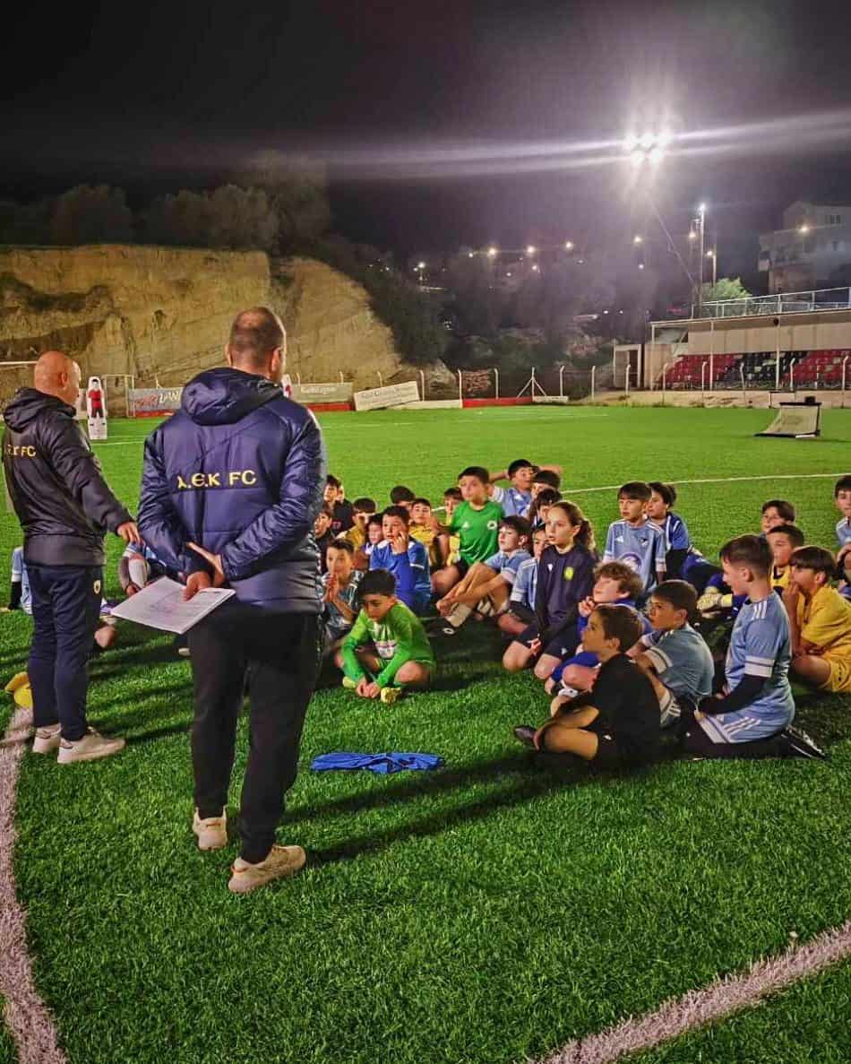 ΑΕΚ: Πάνω από 500 παιδιά στα δοκιμαστικά της Κρήτης (ΦΩΤΟ)