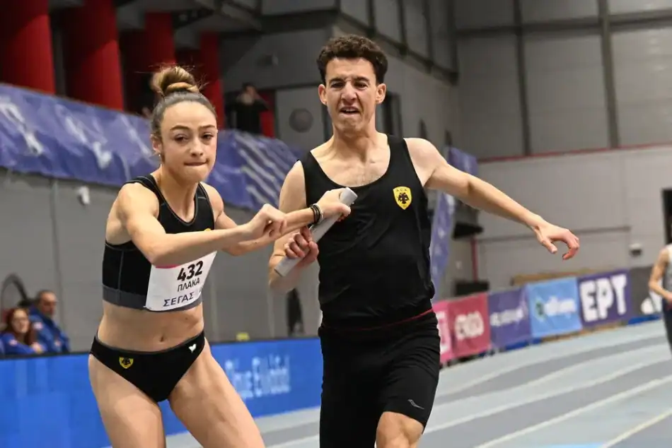 ΑΕΚ: Θετική παρουσία στο κλειστό πρωτάθλημα στίβου