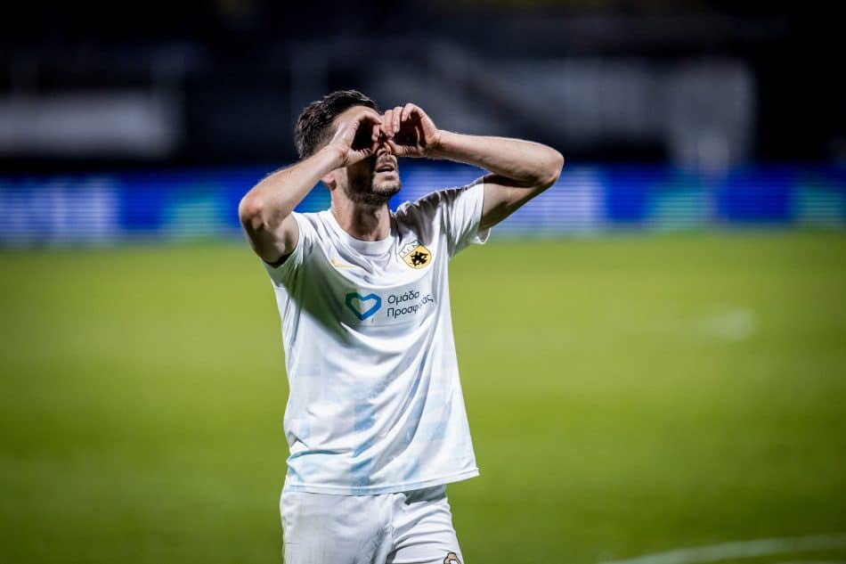 Τσέλιε-ΑΕΚ: Ο Γκατσίνοβιτς σκόραρε τρομερό γκολ για το 0-3 και «ξέσπασε» (VIDEO)