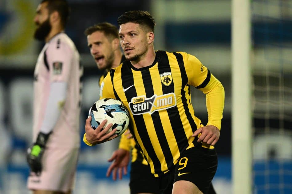 Ατρόμητος-ΑΕΚ: Ο Λούκα Γιόβιτς κάνει το 1-1 στο Περιστέρι (VIDEO)