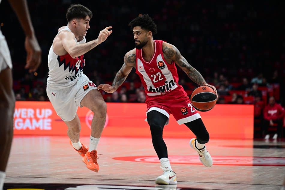 Euroleague: Ο Ολυμπιακός επικράτησε (90-80) της Μπασκόνια