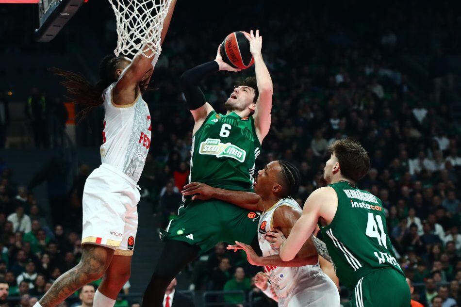 Euroleague: Ο Παναθηναϊκός κέρδισε με ευκολία τη Μονακό με 107-97