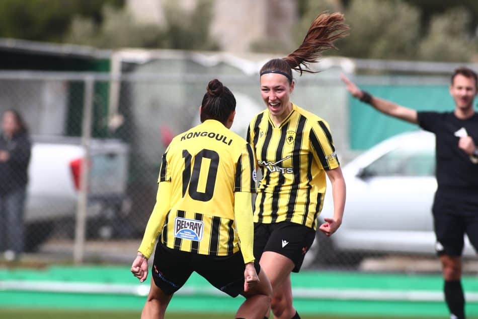 Παναθηναϊκός – ΑΕΚ: Η Μούγιου με φοβερό γκολ έκανε το 0-1 για την «Ένωση» (VIDEO)