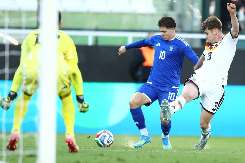 Η Εθνική Ελπίδων ηττήθηκε (0-2) από τη Γερμανία όμως έχει ελπίδες πρόκρισης