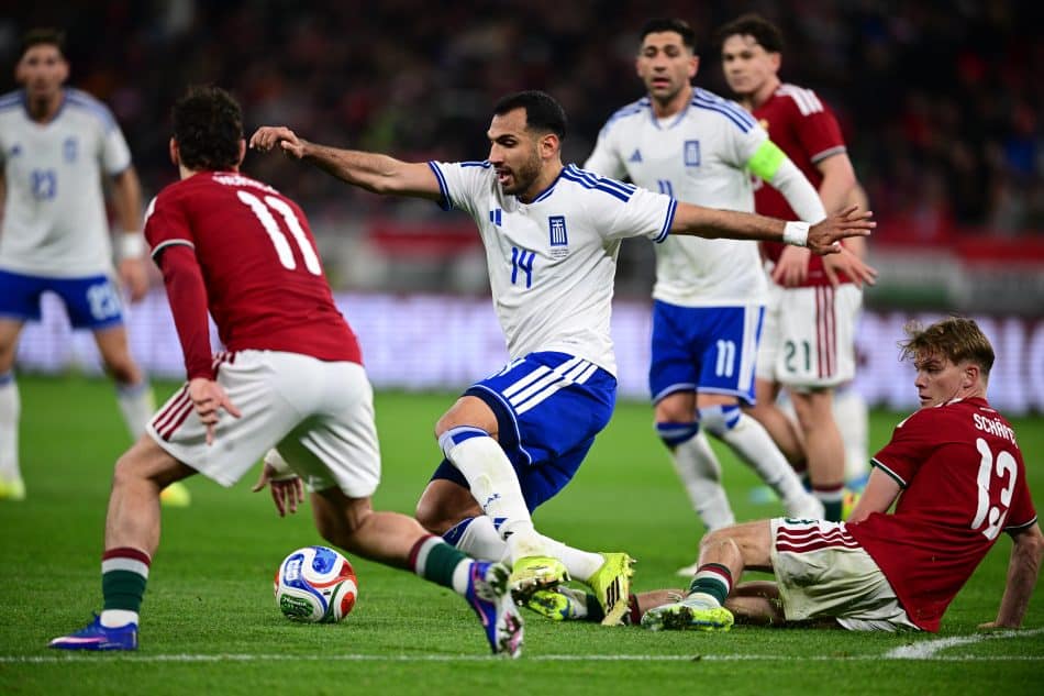 Εθνική Ελλάδας: «Λευκή» ισοπαλία με Ουγγαρία στη Βουδαπέστη