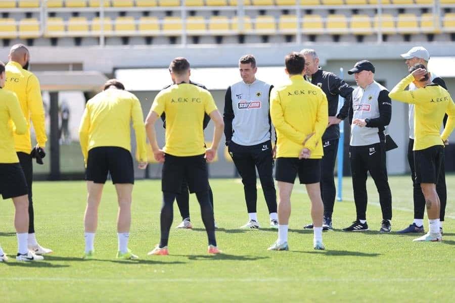 ΑΕΚ: Από τη Σλοβενία… κατευθείαν στα Σπάτα για προπόνηση εν όψει Ατρομήτου