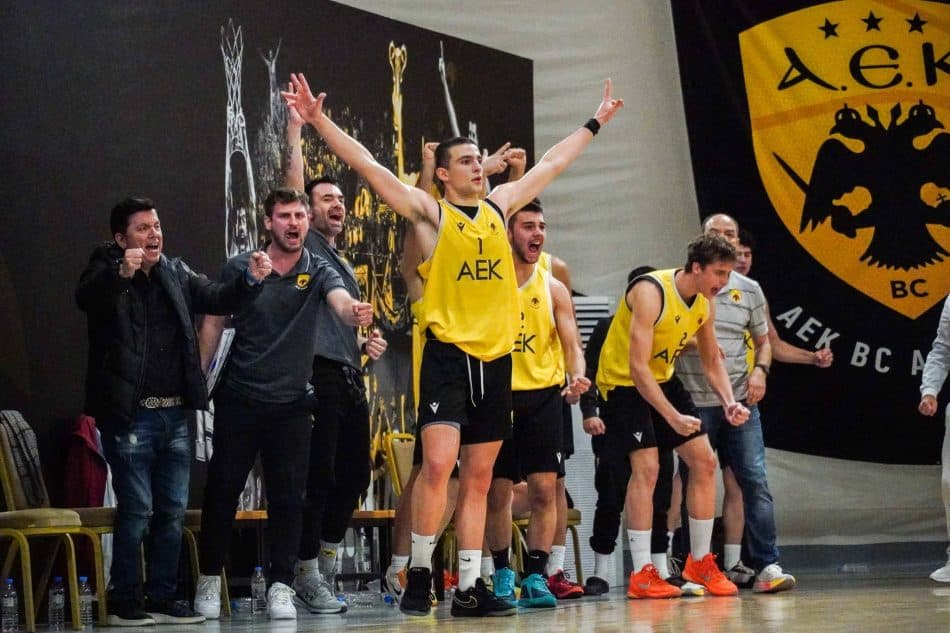 Η ομάδα Εφήβων της ΑΕΚ BC στα ημιτελικά κόντρα στον Δούκα!