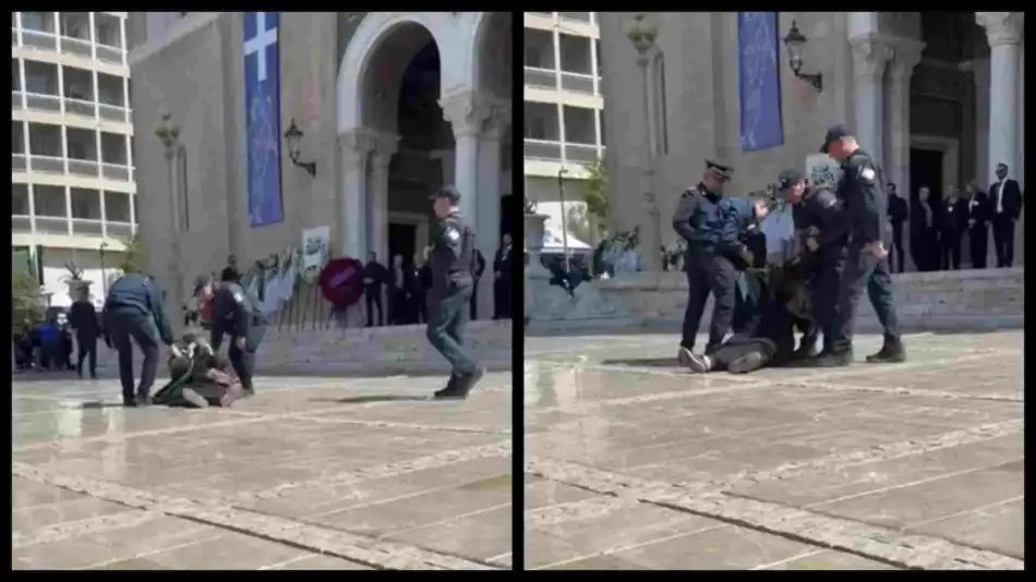 Το… σόου της Ελένης Λουκά στην κηδεία της Μαρινέλλας (ΦΩΤΟ-VIDEO)