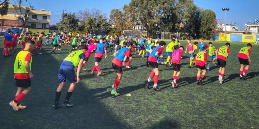 Μεγάλη συμμετοχή στα δοκιμαστικά της Ακαδημίας της ΑΕΚ στη Ρόδο