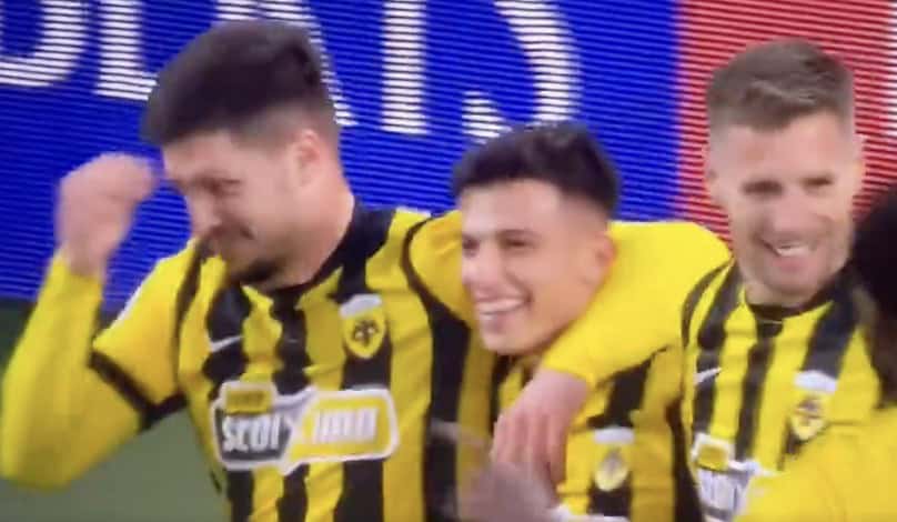 Η… πλάκα στον Πήλιο – Ο Γιόβιτς έκανε τον σταυρό του για τη σέντρα-ασίστ του! (VIDEO)