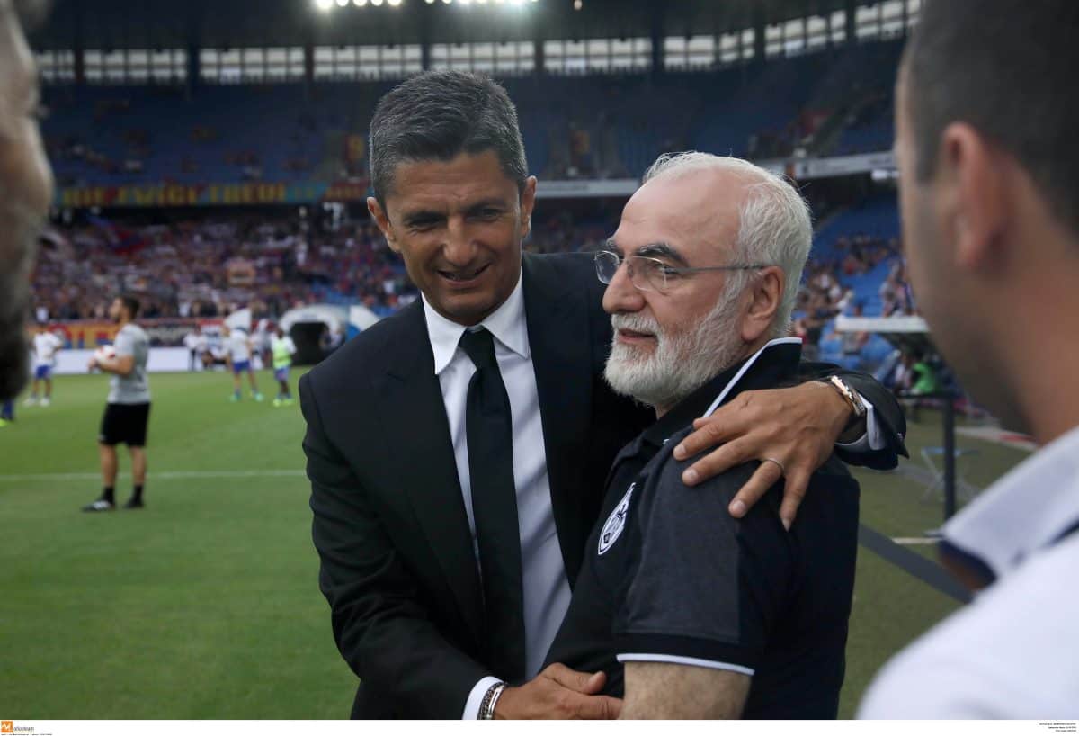 ΠΑΟΚ: Πάνω από δύο ώρες κράτησε η συνάντηση Λουτσέσκου-Σαββίδη