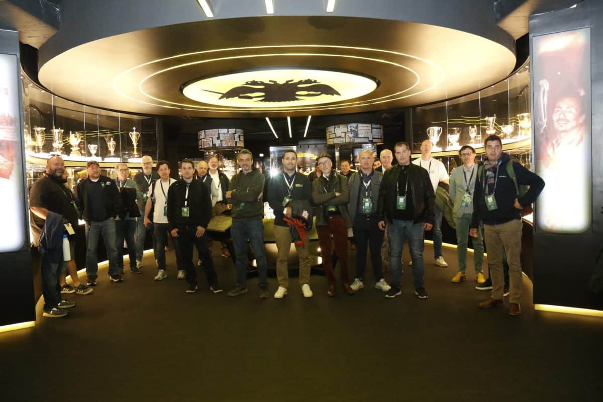 Τα μέλη του ETS επισκέφθηκαν την Allwyn Arena (ΦΩΤΟ)