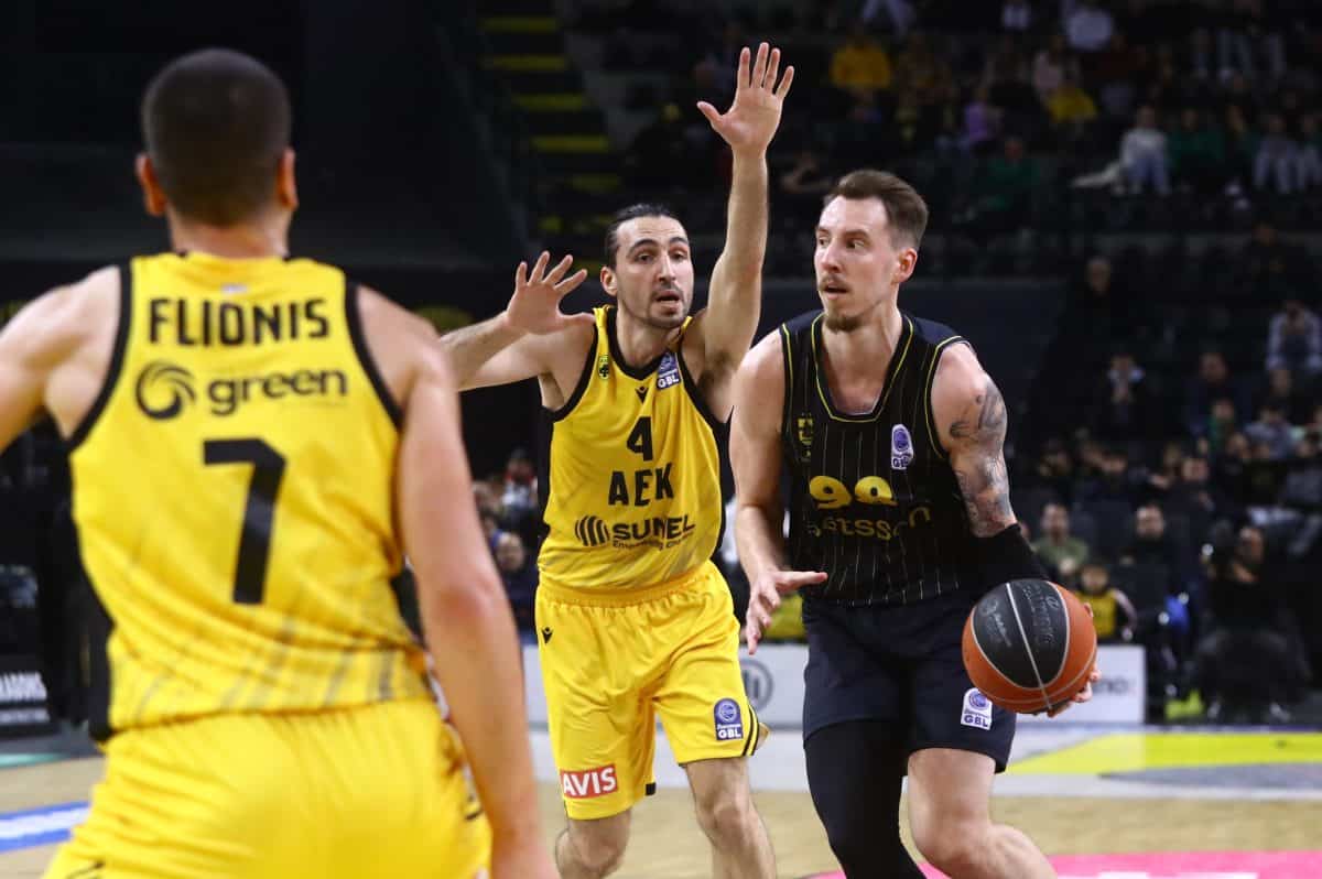 Stoiximan GBL: Οι ημερομηνίες των αγώνων της ΑΕΚ για τα προημιτελικά απέναντι στον Άρη