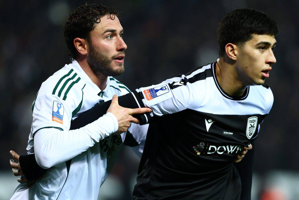 ΠΑΟΚ-Παναθηναϊκός: Οι ενδεκάδες των δύο ομάδων για την πρεμιέρα των Playoffs