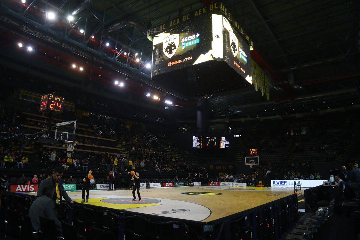 Η Sunel Arena αλλάζει – Νέος φωτισμός στο γήπεδο που θυμίζει… NBA