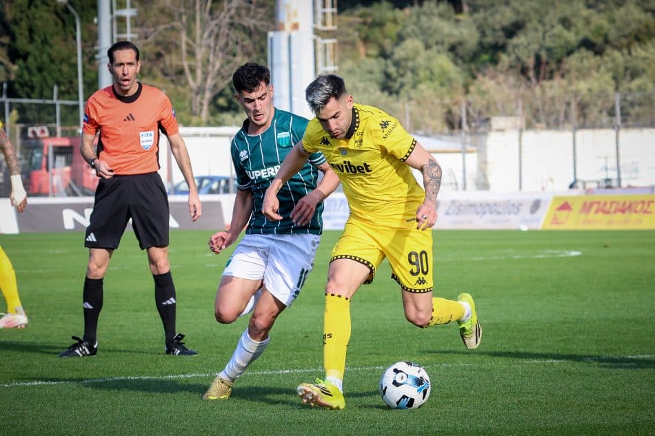 Super League: Ο Λεβαδειακός ήρθε ισόπαλος (1-1) με τον Άρη και παραμένει στη 5η θέση