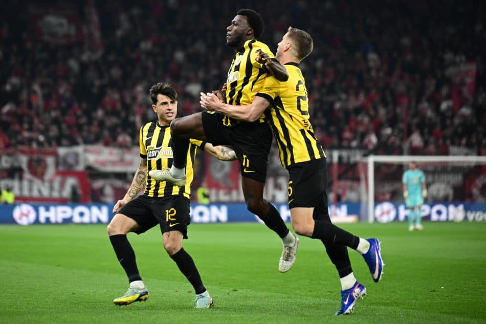 Ολυμπιακός-ΑΕΚ: Ο Κοϊτά «κάρφωσε» νωρίς για το 0-1! (VIDEO)