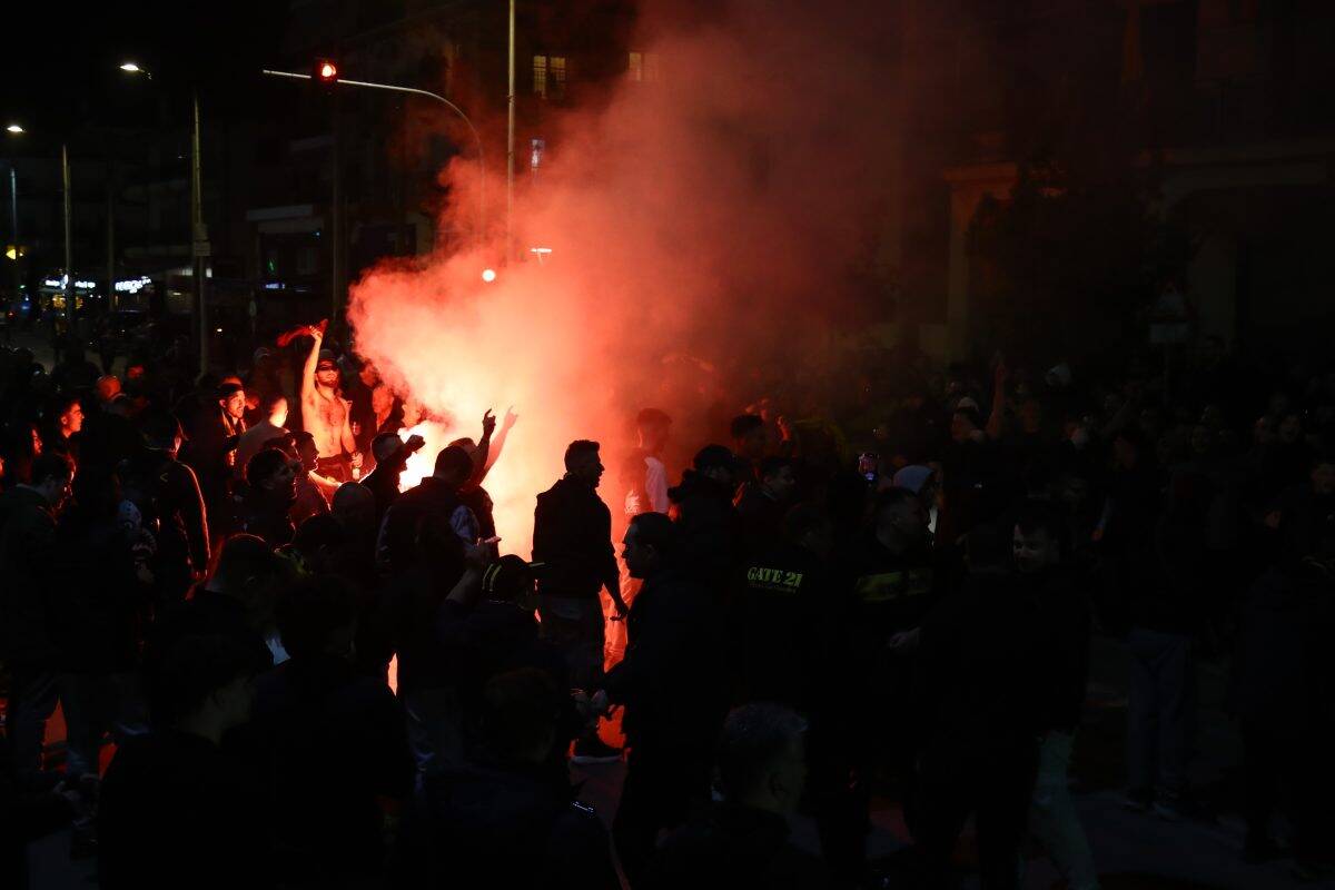 Πανικός στη Φιλαδέλφεια, ο κόσμος της ΑΕΚ γιορτάζει! (ΦΩΤΟ)