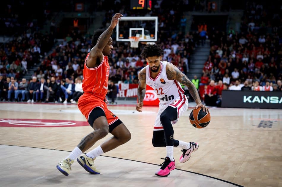 Euroleague: Ο Ολυμπιακός επικράτησε (85-89) δύσκολα της Χάποελ Τελ Αβίβ στην Σόφια