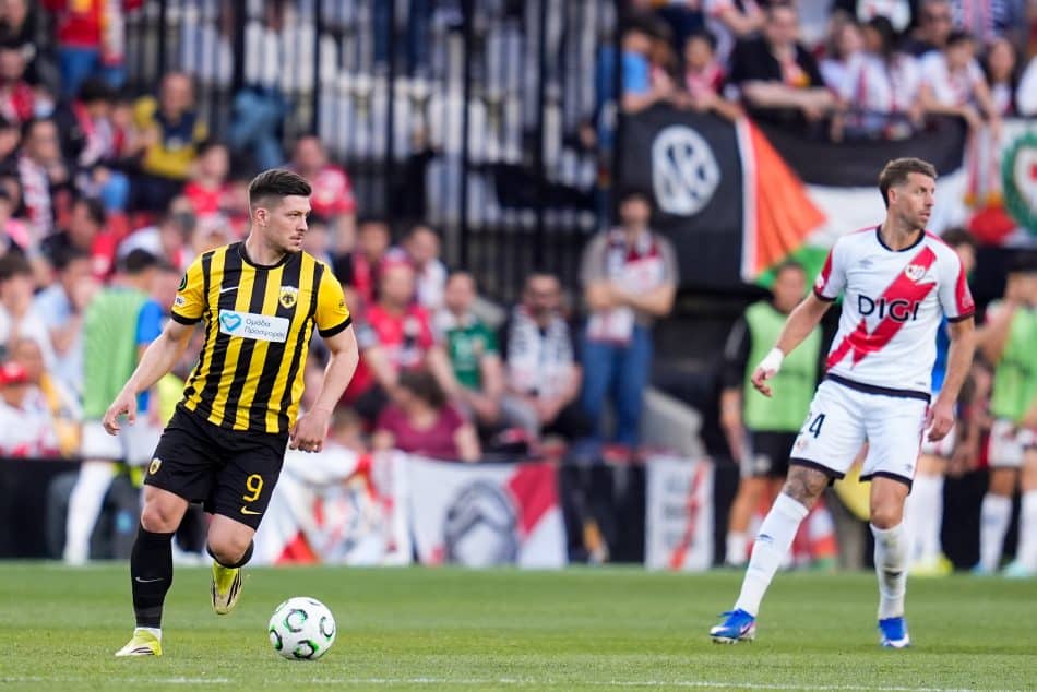 Χωρίς Γιόβιτς η ΑΕΚ στη ρεβάνς με τη Ράγιο Βαγιεκάνο