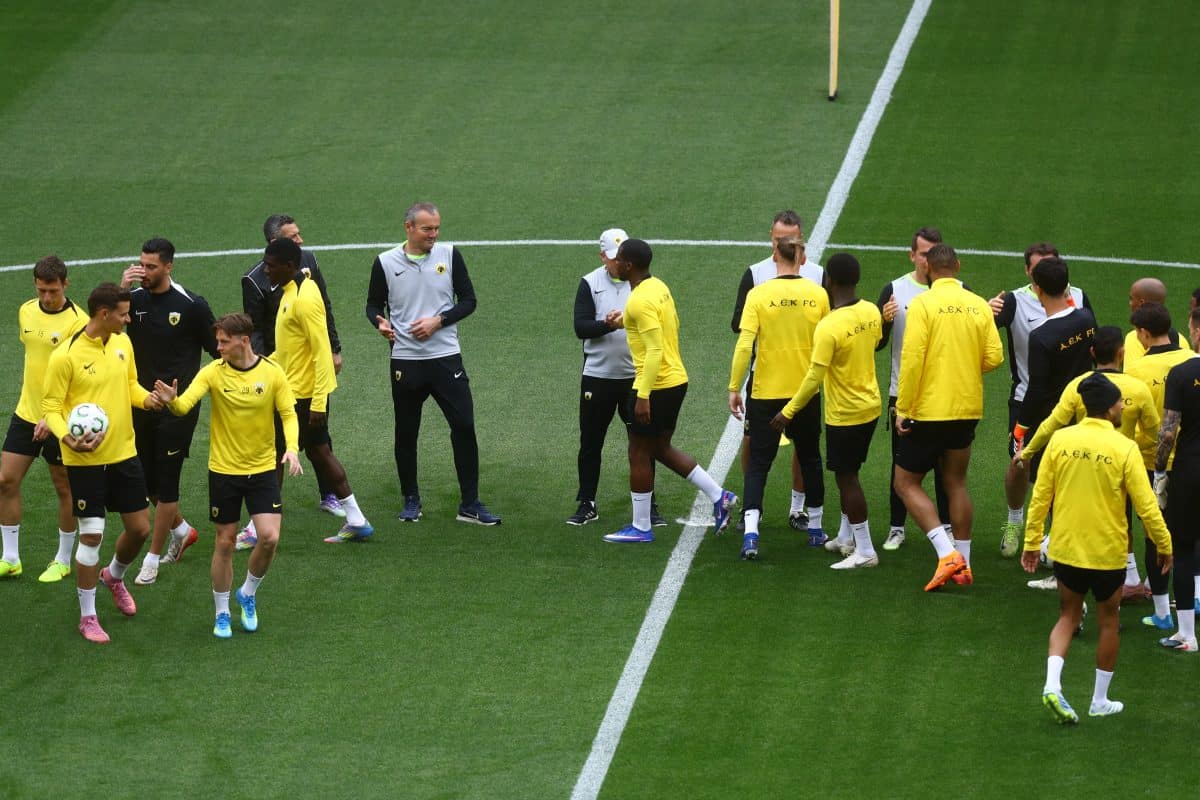 Όλοι στην ανοιχτή προπόνηση της ΑΕΚ στις 16:30 στη Νέα Φιλαδέλφεια